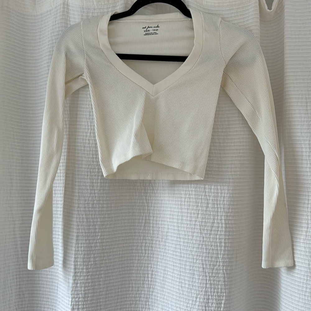 Urban outfitters cropped long sleeve